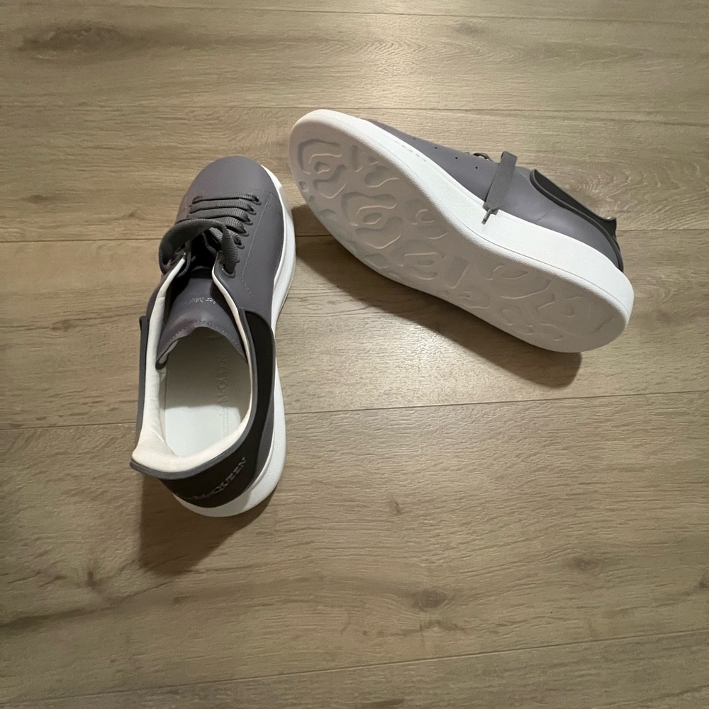 Alexander McQueen Oversized Low-Top Sneakers.